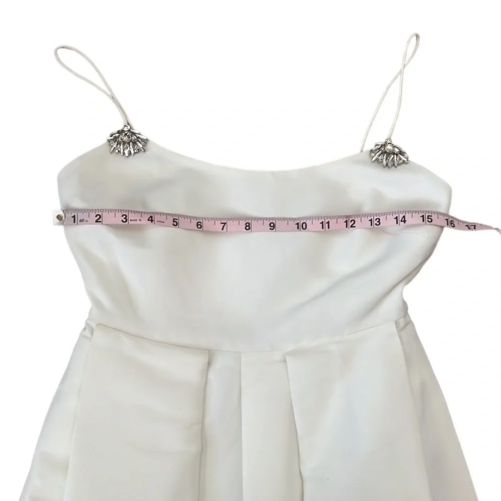 SOLD - NWT Sachin & Babi Ivory Gwen Gown #S221B53-103 Size 2 Reg. $895 - Picture 10 of 12
